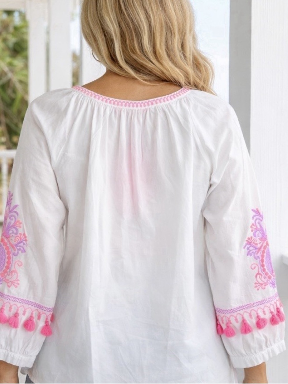 Lilly Pulitzer Women Resort White Kaydence Tunic Top - Picture 2 of 7